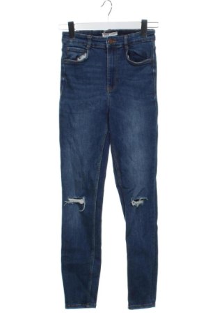 Blugi de femei Zara, Mărime XXS, Culoare Albastru, Preț 68,24 Lei, #137454669