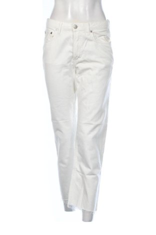 Blugi de femei Zara, Mărime M, Culoare Alb, Preț 62,99 Lei, #137465494