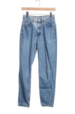 Blugi de femei Pull&Bear, Mărime XS, Culoare Albastru, Preț 70,86 Lei, #137476244