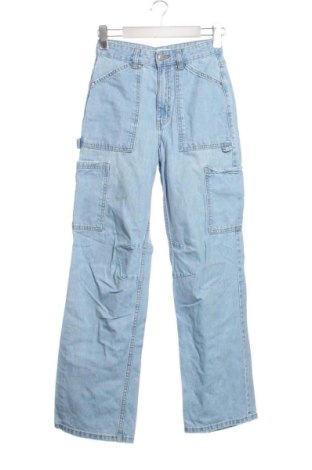 Damskie jeansy Sinsay, Rozmiar XS, Kolor Niebieski, Cena 54,04 zł, #137485043