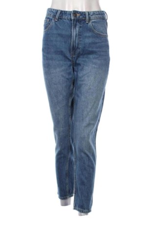 Blugi de femei Bershka, Mărime S, Culoare Albastru, Preț 69,00 Lei, #137490497