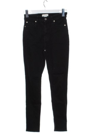 Damskie jeansy H&M, Rozmiar XS, Kolor Czarny, Cena 49,20 zł, #137490683