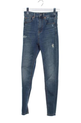 Dámske džínsy  Stradivarius, Veľkosť XS, Farba Modrá, Cena  12,00 €, #137491100