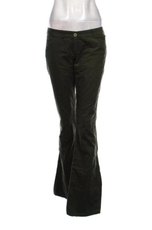 Pantaloni de velvet de femei Hirsch, Mărime L, Culoare Verde, Preț 47,24 Lei, #137474975