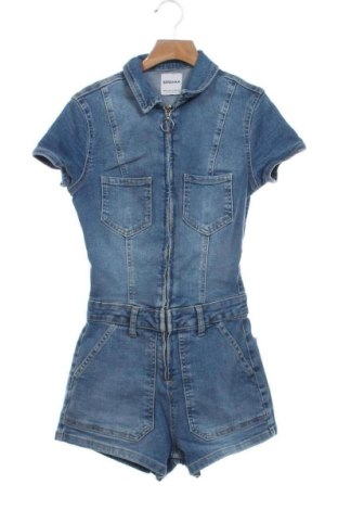 Salopetă scurtă de damă Bershka, Mărime XS, Culoare Albastru, Preț 52,49 Lei, #137465608