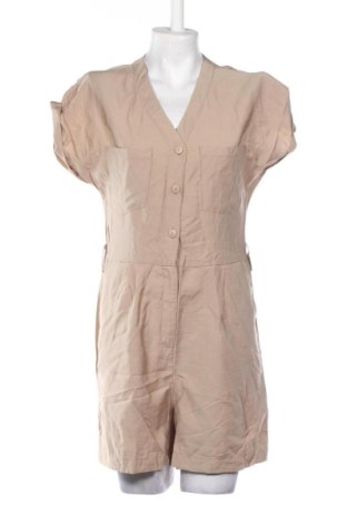 Salopetă scurtă de damă Sinsay, Mărime L, Culoare Bej, Preț 33,00 Lei, #137468020