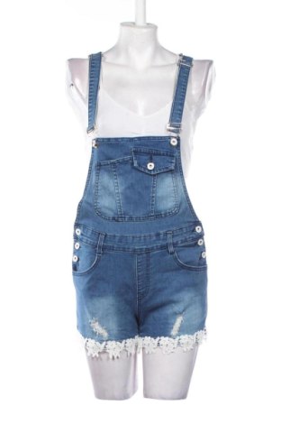 Salopetă scurtă de damă Unbranded, Mărime S, Culoare Albastru, Preț 65,34 Lei, #137478054