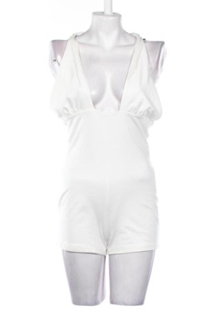 Damski krótki kombinezon Missguided, Rozmiar S, Kolor Biały, Cena 122,41 zł, #137417378