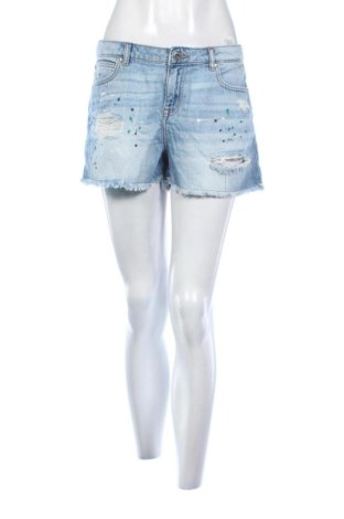 Pantaloni scurți de femei Reserved, Mărime M, Culoare Albastru, Preț 52,49 Lei, #137434571