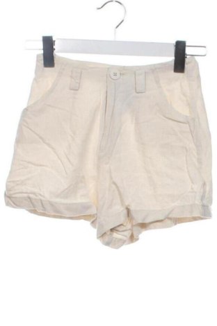 Pantaloni scurți de femei Sinsay, Mărime XXS, Culoare Ecru, Preț 31,49 Lei, #137446101