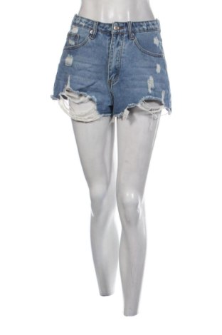 Pantaloni scurți de femei SHEIN, Mărime M, Culoare Albastru, Preț 54,00 Lei, #137454022