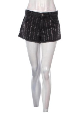 Pantaloni scurți de femei Bershka, Mărime L, Culoare Negru, Preț 86,99 Lei, #137470356