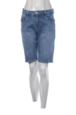 Pantaloni scurți de femei M.Sara, Mărime L, Culoare Albastru, Preț 41,99 Lei, #137474182
