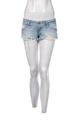 Pantaloni scurți de femei Hollister, Mărime M, Culoare Albastru, Preț 62,99 Lei, #137489234