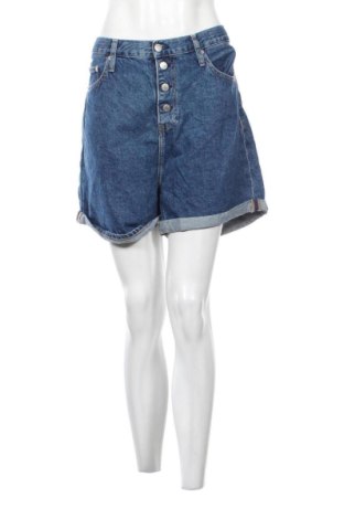 Pantaloni scurți de femei Calvin Klein Jeans, Mărime XL, Culoare Albastru, Preț 141,72 Lei, #137489788