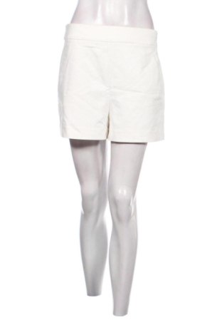 Pantaloni scurți de femei Zara, Mărime M, Culoare Ecru, Preț 78,74 Lei, #137495956