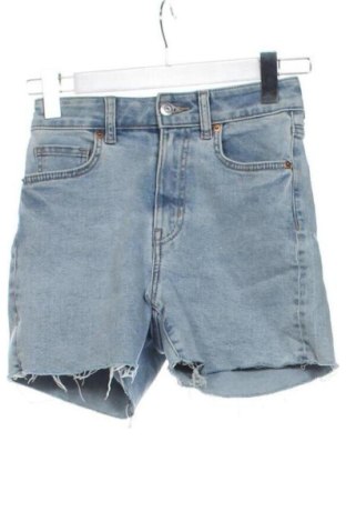 Pantaloni scurți de femei H&M, Mărime XXS, Culoare Albastru, Preț 41,99 Lei, #137483883