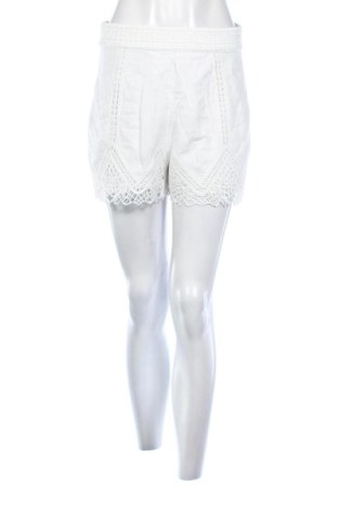 Дамски къс панталон Zara, Размер M, Цвят Бял, Цена 14,00 €, #137405452