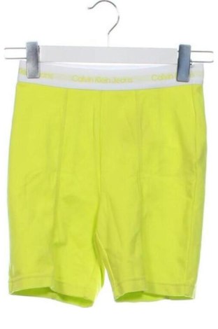 Damskie legginsy Calvin Klein Jeans, Rozmiar XXS, Kolor Żółty, Cena 101,60 zł, #137482205