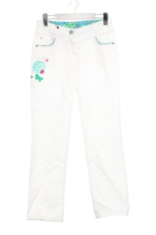 Pantaloni de femei Catimini, Mărime M, Culoare Alb, Preț 137,63 Lei, #137430321