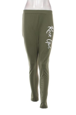 Дамски панталон SHEIN, Размер L, Цвят Зелен, Цена 15,34 €, #137445950