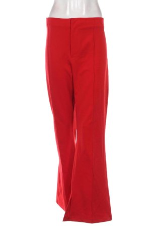 Pantaloni de femei Bershka, Mărime XL, Culoare Roșu, Preț 78,74 Lei, #137450467