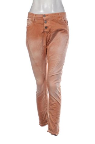 Pantaloni de femei Please, Mărime L, Culoare Portocaliu, Preț 73,49 Lei, #137453601