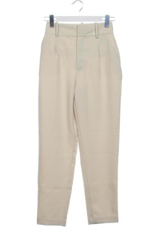 Pantaloni de femei Zara, Mărime XS, Culoare Bej, Preț 89,23 Lei, #137463636