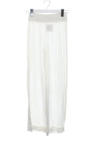 Pantaloni de femei Bershka, Mărime XS, Culoare Ecru, Preț 68,24 Lei, #137465842
