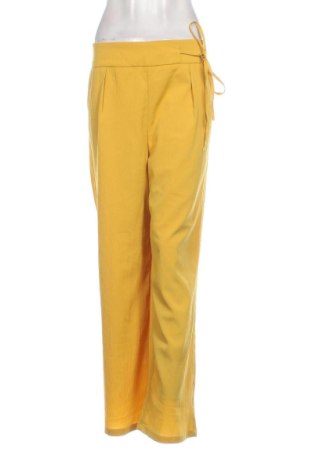 Pantaloni de femei Unbranded, Mărime XL, Culoare Galben, Preț 68,24 Lei, #137468133