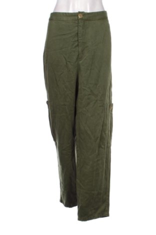 Pantaloni de femei Zara, Mărime XL, Culoare Verde, Preț 94,48 Lei, #137474348