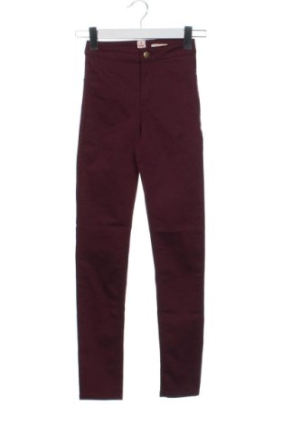 Дамски панталон BSB Jeans, Размер XXS, Цвят Червен, Цена 48,00 €, #137476940