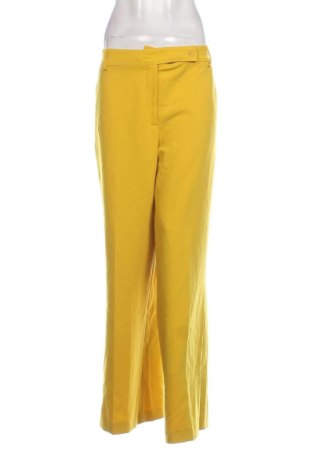 Дамски панталон Zara, Размер XL, Цвят Жълт, Цена 19,00 €, #137486233