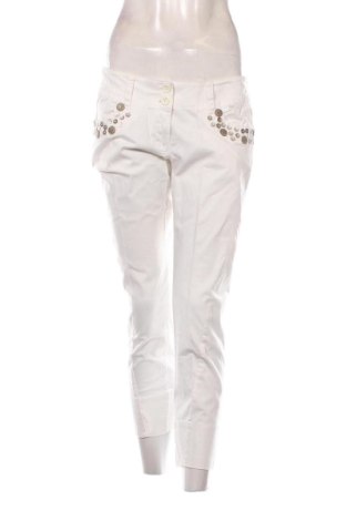 Pantaloni de femei Lusi, Mărime L, Culoare Alb, Preț 94,93 Lei, #137464870