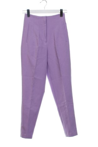 Dámské kalhoty  Zara, Velikost XS, Barva Fialová, Cena  425,00 Kč, #137487942