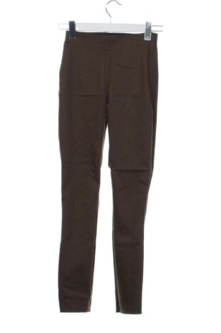 Damskie spodnie H&M, Rozmiar XXS, Kolor Zielony, Cena 42,34 zł, #137494665