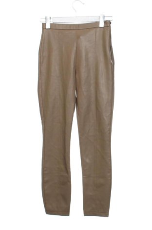 Pantaloni de femei Zara, Mărime XS, Culoare Bej, Preț 68,24 Lei, #137496186