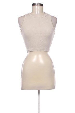Γυναικείο αμάνικο μπλουζάκι H&M, Μέγεθος XS, Χρώμα  Μπέζ, Τιμή 6,00 €, #137481153