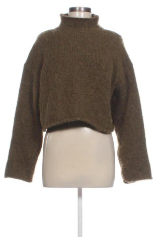 Pulover de femei Zara, Mărime M, Culoare Verde, Preț 59,00 Lei, #137461735