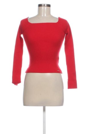 Pulover de femei Superdry, Mărime M, Culoare Roșu, Preț 83,99 Lei, #137462909
