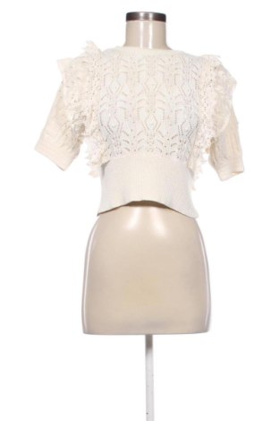 Damski sweter Zara, Rozmiar S, Kolor ecru, Cena 63,50 zł, #137470118
