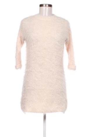 Дамски пуловер Bershka, Размер S, Цвят Бежов, Цена 7,43 €, #137483404