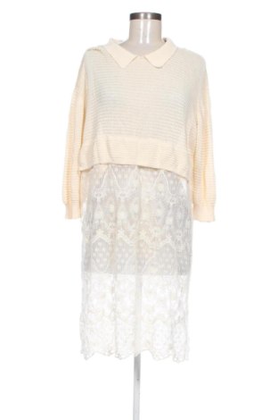 Pulover de femei SHEIN, Mărime XXL, Culoare Bej, Preț 34,00 Lei, #137489125