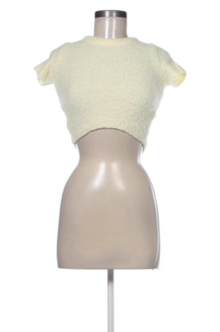 Damski sweter Bershka, Rozmiar XS, Kolor Żółty, Cena 29,63 zł, #137501715