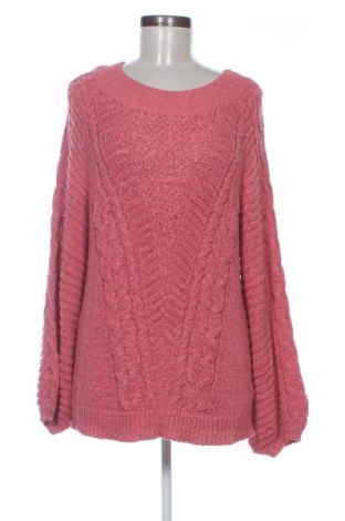 Damski sweter Rainbow, Rozmiar L, Kolor Popielaty róż, Cena 34,68 zł, #137494690