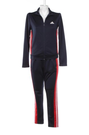 Costum trening de damă Adidas, Mărime S, Culoare Albastru, Preț 230,96 Lei, #137471510