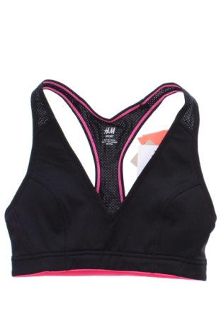 Дамски спортен топ H&M, Размер XS, Цвят Черен, Цена 13,00 €, #137439984