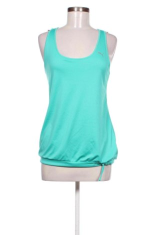 Damski sportowy top PUMA, Rozmiar L, Kolor Zielony, Cena 67,74 zł, #137469077