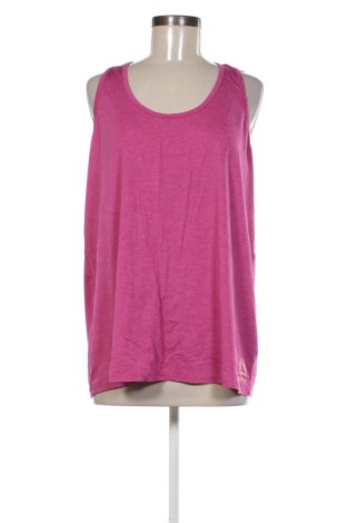 Damen Sporttop Reebok, Größe XXL, Farbe Rosa, Preis 16,00 €, #137490558