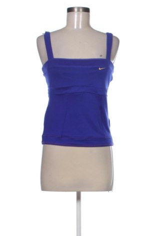 Дамски спортен топ Nike, Размер M, Цвят Син, Цена 21,00 €, #137501225